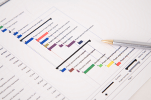 Project management chart